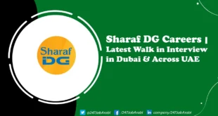 Sharaf DG Careers