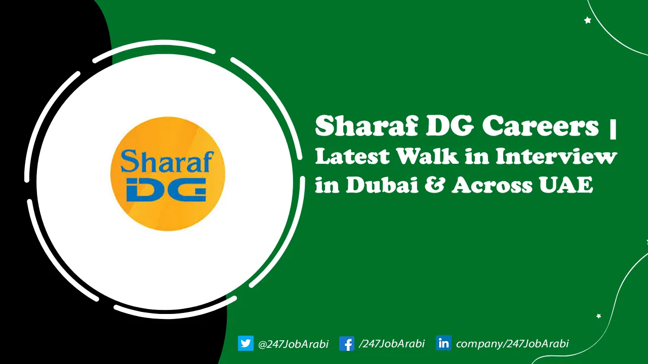 Sharaf DG Careers